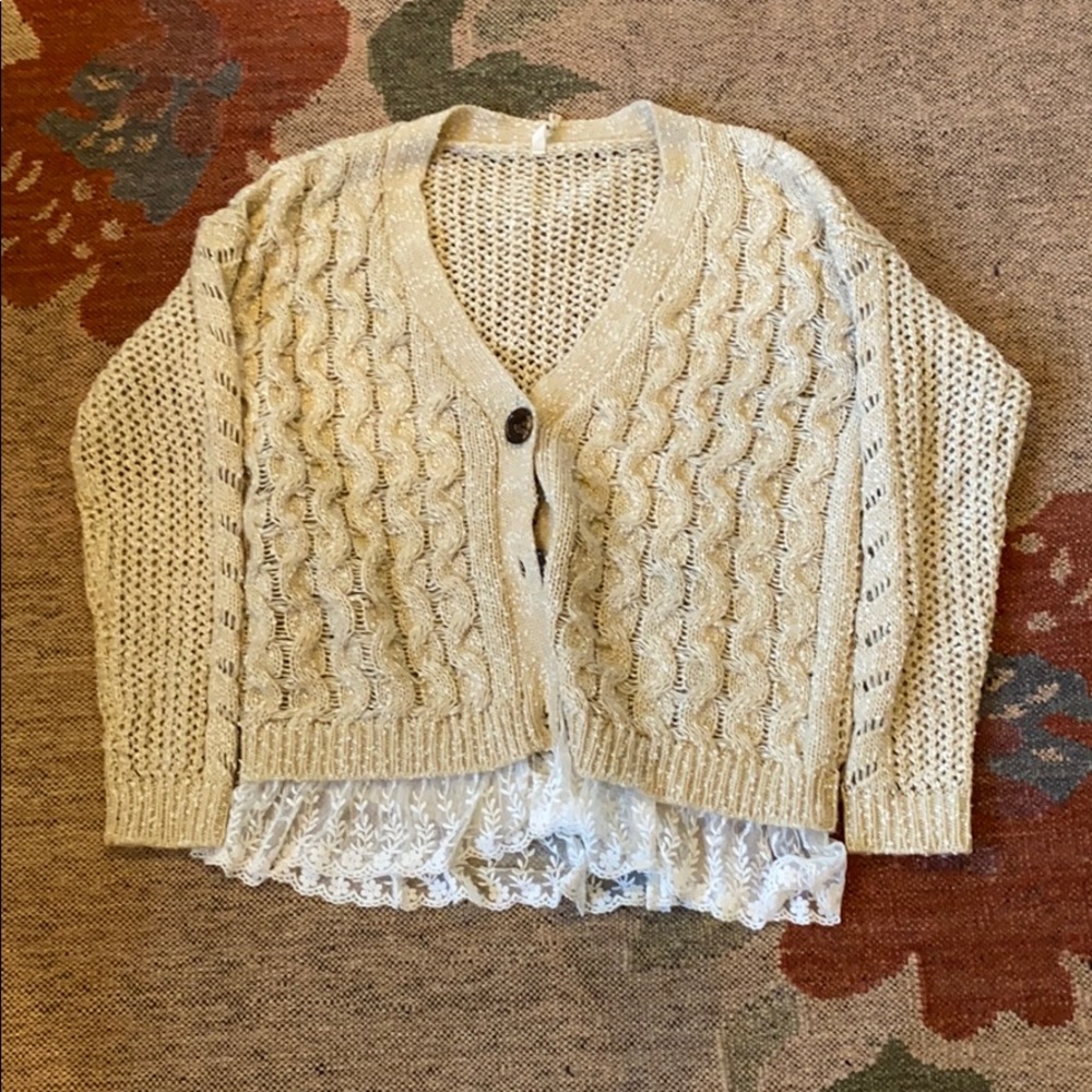 Button sweater